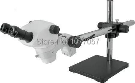

Factory Direct Sale , CE ISO 4x-100x Low Power Single Boom stand zoom Stereo Microscope ,Well sold In EU , USA