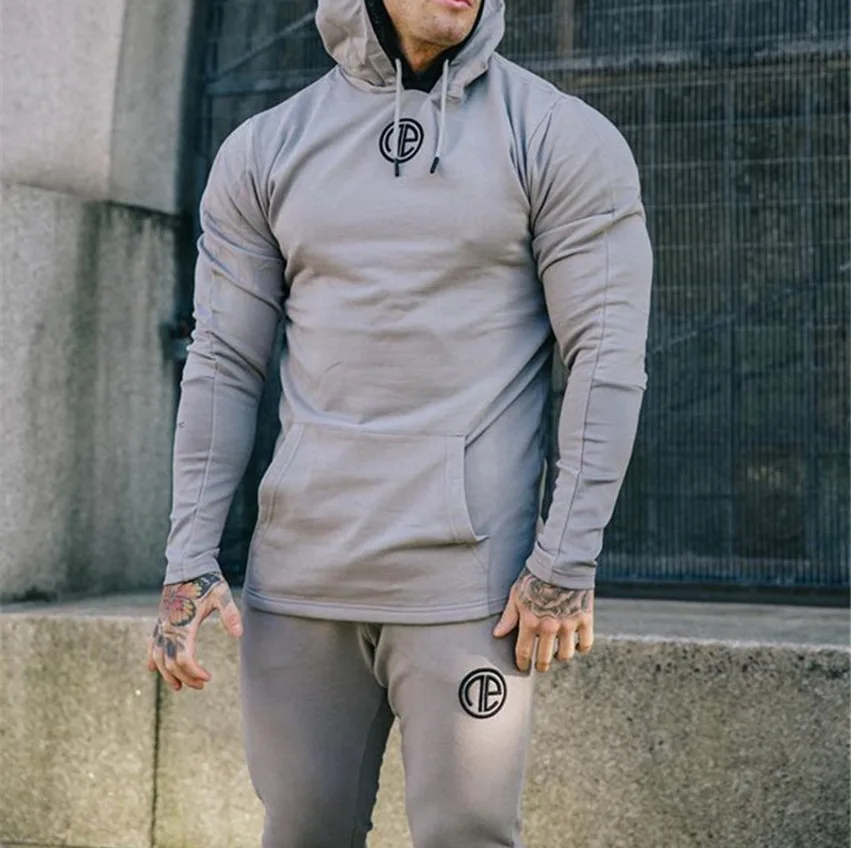Spring Men Sportswear Tracksuit Hooded Sweatshirt Hoodies+pants Running Jogging Casual Fitness Gym Workout Outfit Set Sport Suit Spring Men Sportswear Tracksuit Hooded Sweatshirt Hoodies+pants Running Jogging Casual Fitness Gym Workout Outfit Set Sport Suit