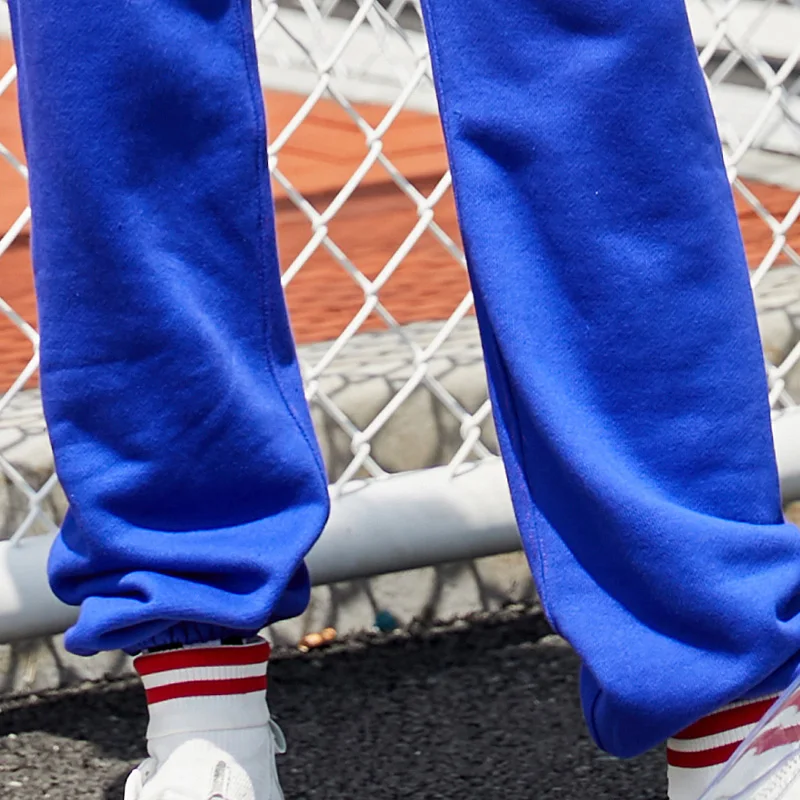 UNIFREE 2018 Korean pure color waist loose simple decals long style casual temperament casual trousers UDY183P023 Pants