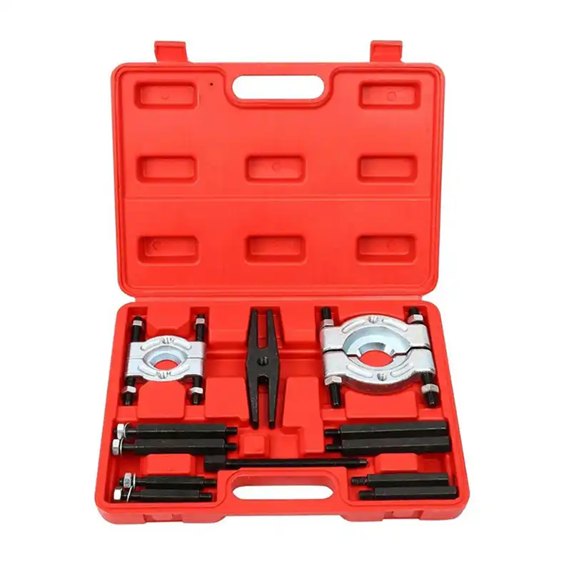 2 SIZE Bearing Separator Set Bearing Removal Tool Set 12pcs Bar Type Splitter Gear Puller Fly