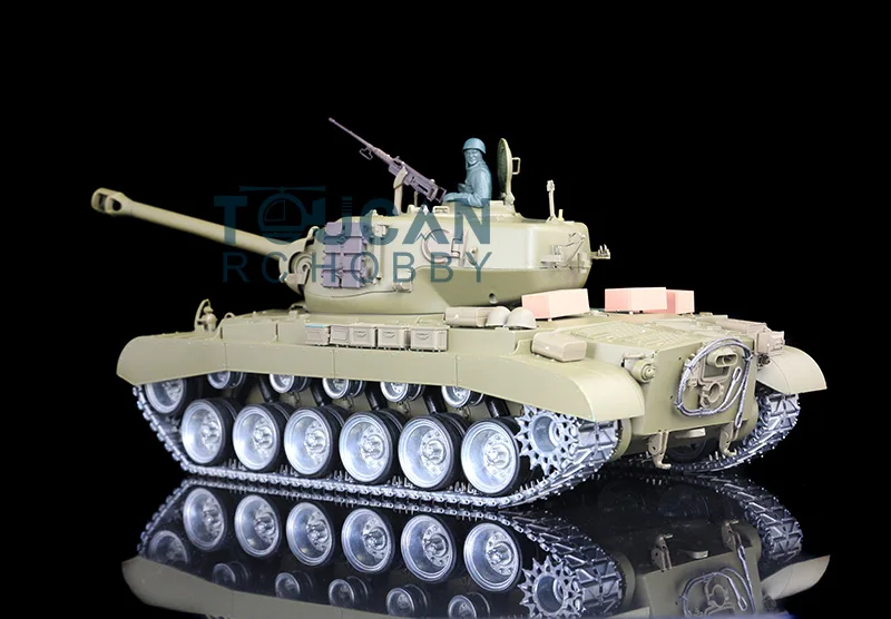 HengLong 1/16 USA Pershing M26 RTR RC Tank индивидуальные Ver металлические дорожные колеса 3838 TH00018|rc