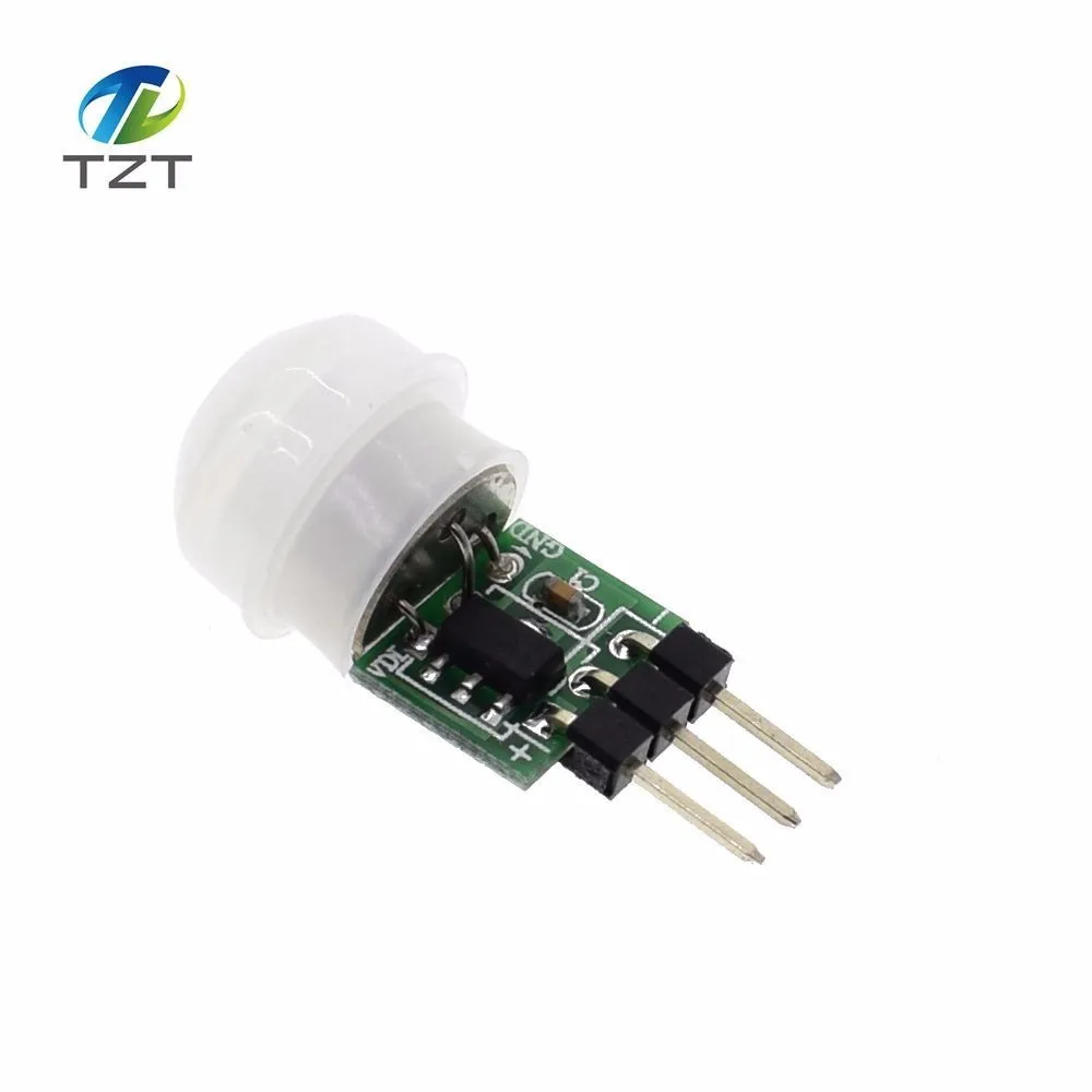 

TZT Mini IR Pyroelectric Infrared PIR Motion Human Sensor Automatic Detector Module AM312 Sensor DC 2.7 to 12V