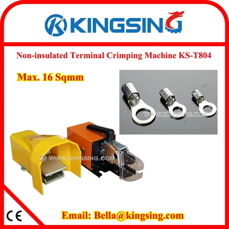 Ring Terminal Crimper, Wire Crimping Machine for Loose Terminals KS T804+Fast and Free Delivery