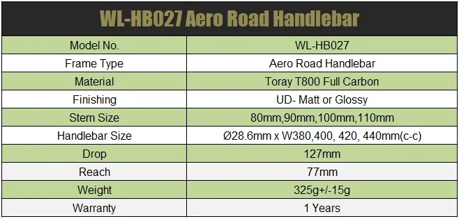 Winow Aero T800 высокий модуль из углеродного волокна, руль черный UD rider карбоновый шоссейный руль велосипеда 380/400/420/440*90/100/110 мм