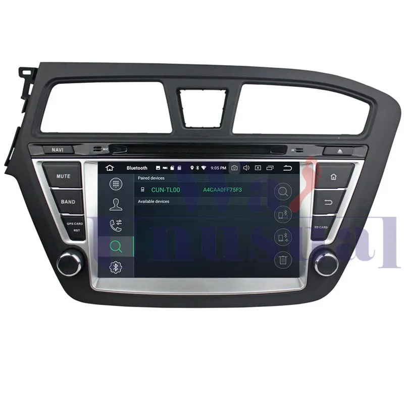 dvd player car For Hyundai I20 LHD 2014-2015