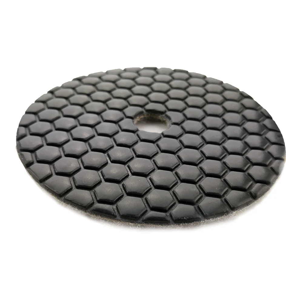 Free shipping 10 Pcs/lot 4 inch dry polishing pad 100 mm Marble polishing pad diamond polishing pads Use for granite floor  BUFF