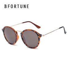 BFORTUNE 2017 Ronda Vintage gafas de Sol Mujeres Diseñador de la Marca Capa de Espejo Gafas de Sol Gafas de sol UV400 Oculos Femininos mujer