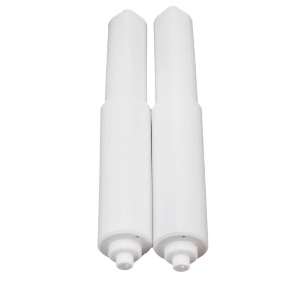 2x Plastic Toilet Paper Rollers Roll Holder Replacement Bathroom