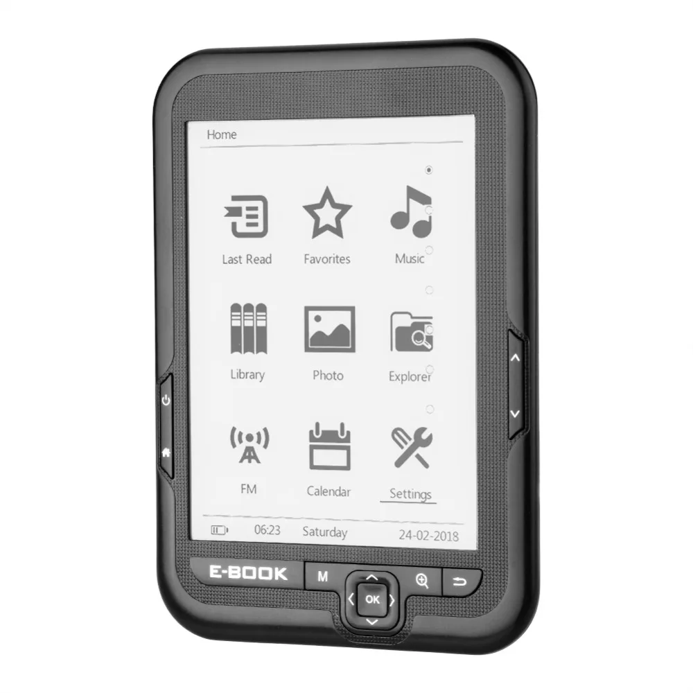 BK 6006 портативная электронная бумага E ink электронный чернильный экран 6 дюймовый