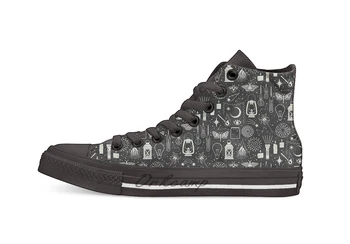 

Light the Way Glow Casual High Top Canvas shoes sneakers For Drop shipping