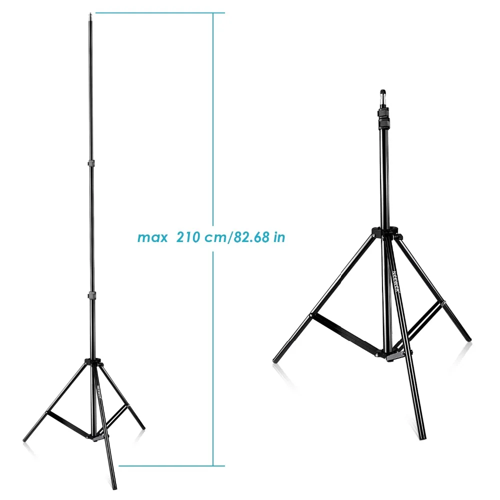 Набор для фотостудии Neewe 2*3 зонта (2) белый мягкий зонт +(2) серебристый
