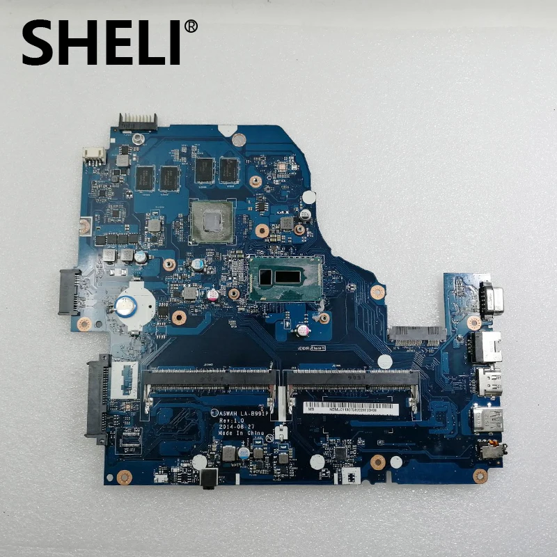 SHELI I5 5200U GT840M Motherboard for font b Acer b font Aspire E5 571G V3 572G