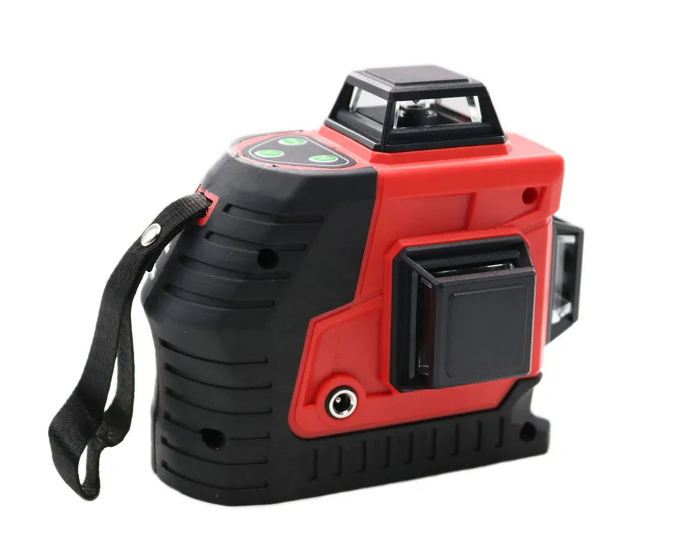 Professional 12 Line 3D laser level 360 Vertical And Horizontal Laser Level Self-leveling Cross Line 3D Laser Level with outdoor