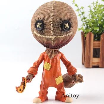 

Trick 'r Treat Stylized Sam Action Figure PVC Mezco Toys Collection Model Doll For Halloween Toy Decoration Gifts