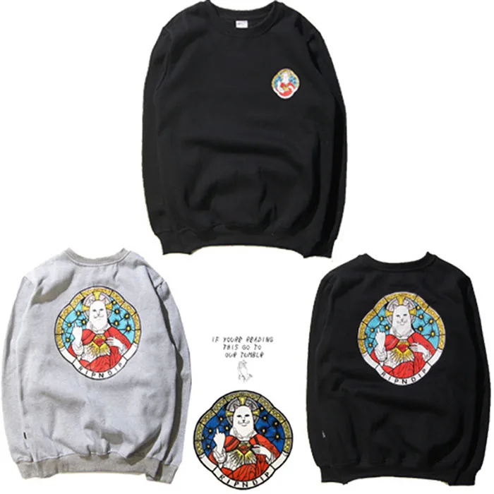 psychedelic moletom com capuz ripndip