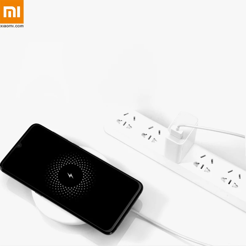  Nuevo Xiaomi cargador inalámbrico 20W máx. 15V para mi 9 (20 W) mi X 2 S/3/(10 W) Qi PPE teléfono m