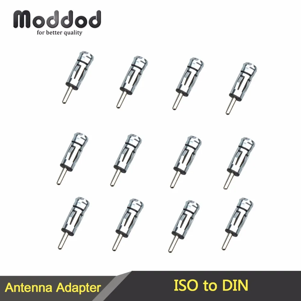 12 шт./лот Универсальный Автомобильный DVD Радио Стерео ISO (f) -&gt DIN (m) кабель антенна