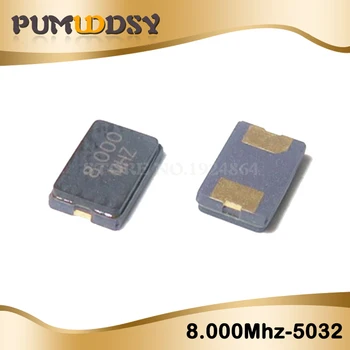 

10pcs 8MHZ 8.000mhz 2Pin 5032 smd quartz resonator Crystal