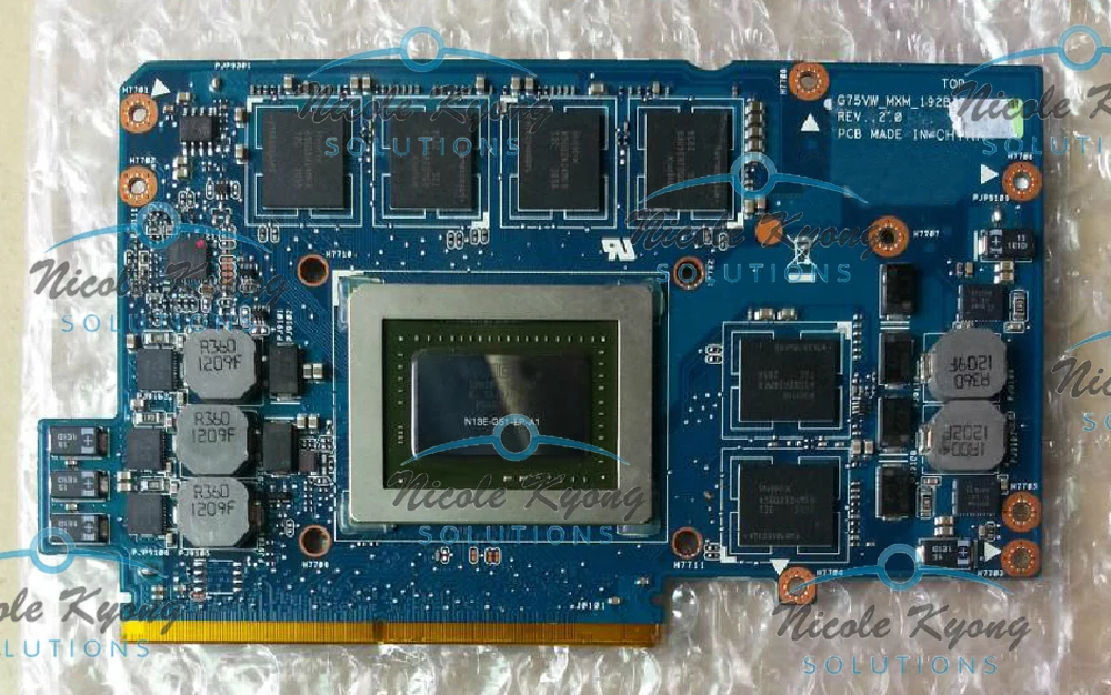 Видеокарта для ASUS G75V G75VW 60 n2vg1200 levg1001 d01 69N0NQV10D01 GTX 670M DDR5 3 ГБ VGA бесплатная доставка|gtx