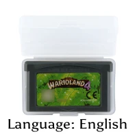 

32 Bit Video Game Cartridge Wariod Land 4 Console Card EU Version English Language Support Drop Shipping