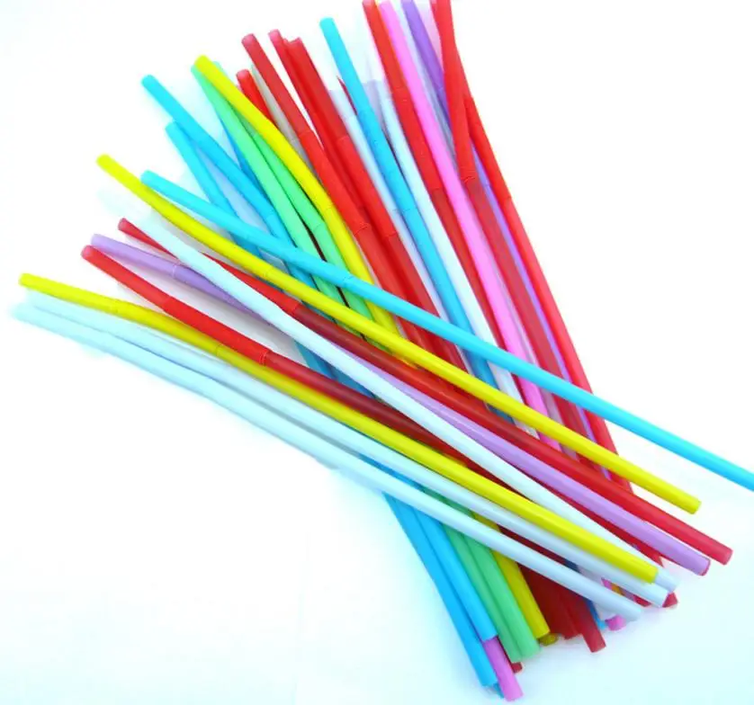 50Pcs straws Multi Shaped Pegeant Plastic Drinking Straws Wedding