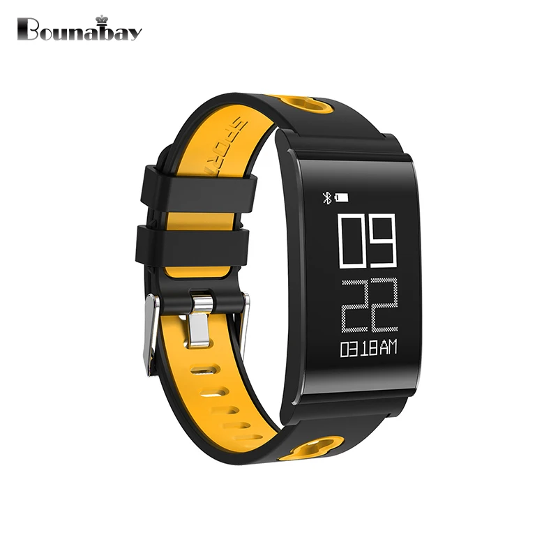 Bounabay Bluetooth спортивный браслет женские часы оригинальные водонепроницаемые для