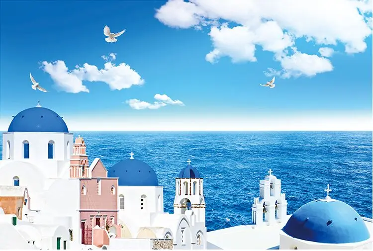 

Aegean Sea Gulls puzzle 1000 pieces ersion wooden jigsaw puzzle white card adult children's educational toys