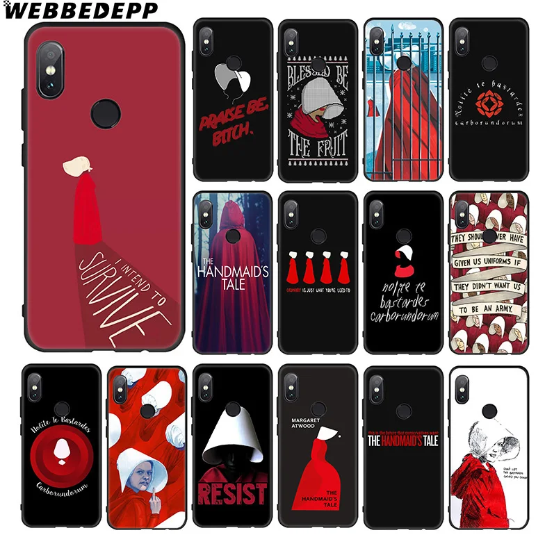 WEBBEDEPP мягкий чехол Handmaid Is Tale для Xiaomi 9 8 SE 6 A1 A2 Lite MIA1 MIA2 MI8 MI6 MAX 3 POCOPHONE F1 |
