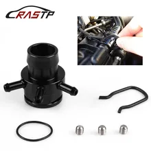 RASTP-Black Turbo Boost Tap для VW/Audi 2,0 T FSI TSI TFSI MK5 GTI B7 A3 A4 TT 06-13 Вакуумный датчик адаптер RS-BOV049