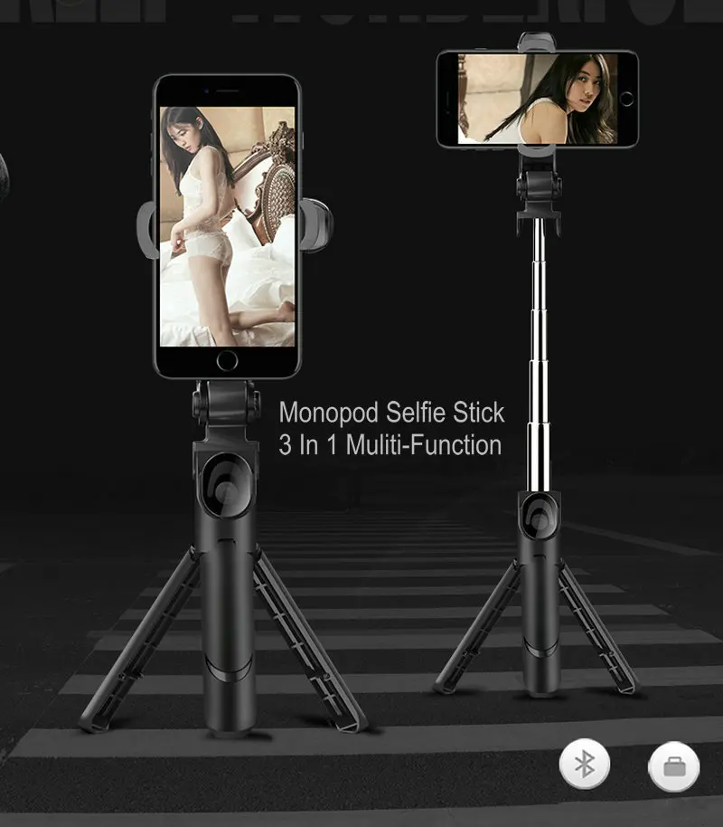 JOYTOP ручной монопод selfie Stick Bluetooth Выдвижная штатив для iPhone для samsung xiaomi huawei селфи палка штатив для телефона