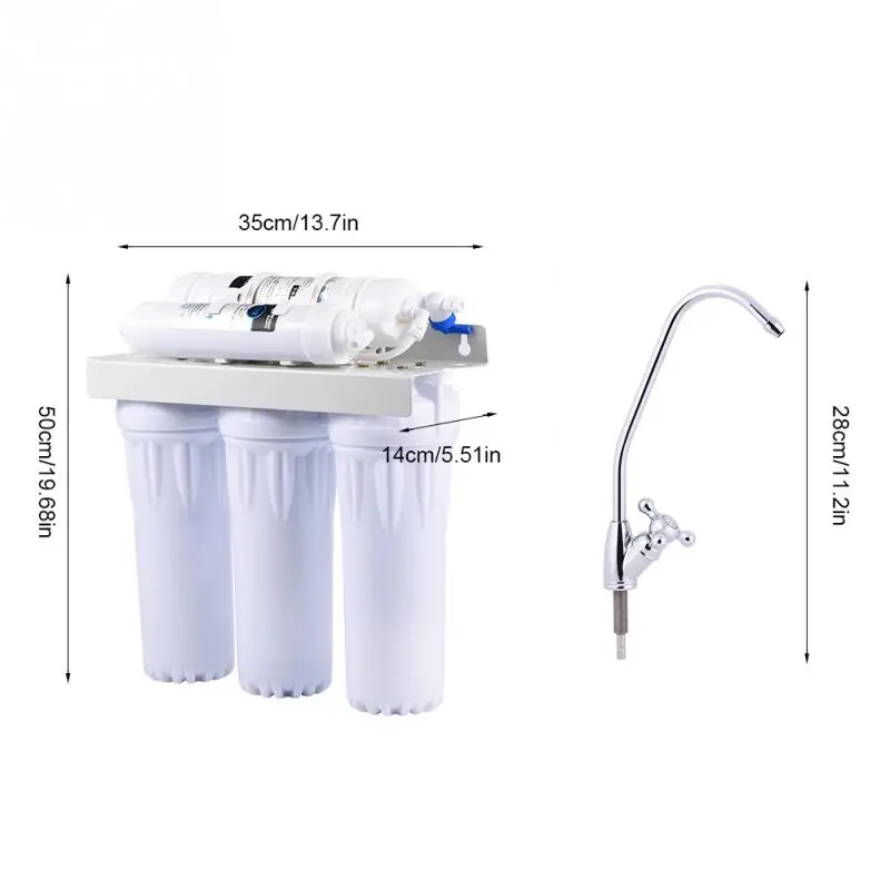 6 Stage Water Purifier Filter Reverse Osmosis Drinking Water Filtration System Fountain for Home Water Filter System 6 Stage Water Purifier Filter Reverse Osmosis Drinking Water Filtration System Fountain for Home Water Filter System