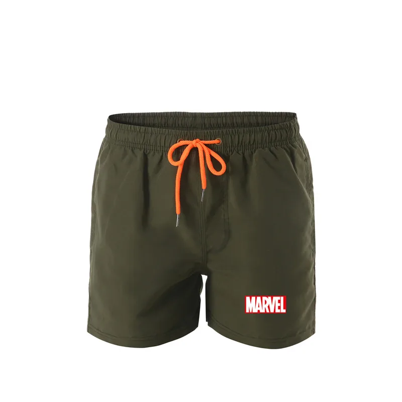 

new marvel printed men's gym shorts men sports shorts brand male breathable running shorts mens beach shorts plus size 3XL