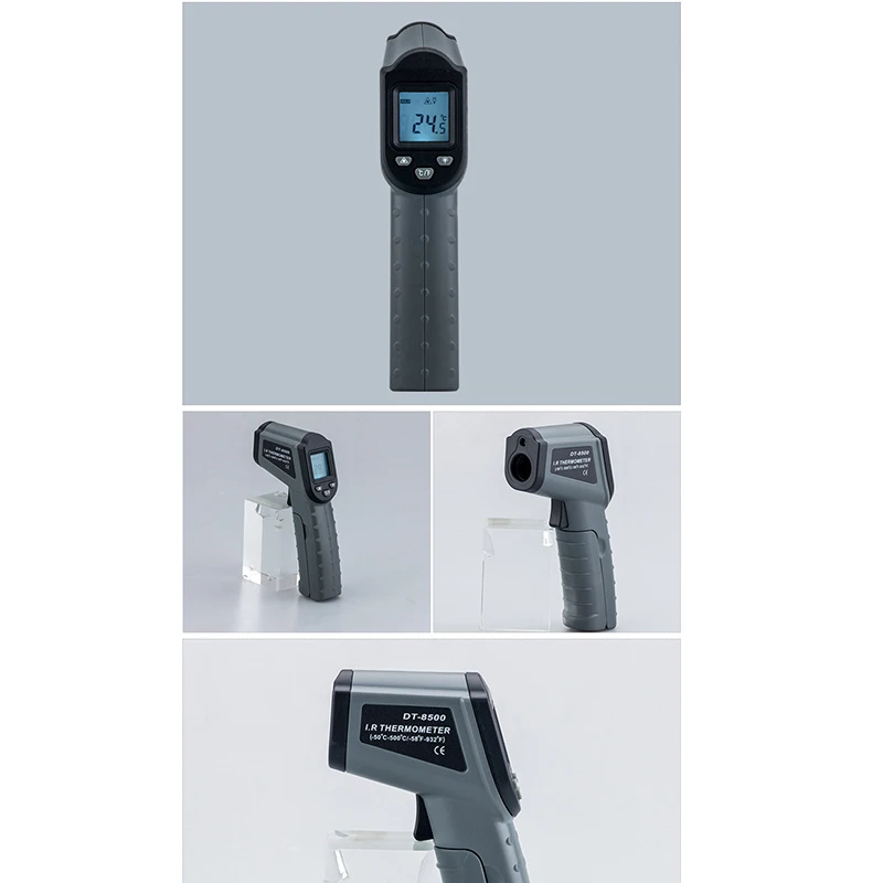 DT-8500 ЖК-цифровой ИК инфракрасный термометр измеритель температуры точечный-50~ 500 градусов Бесконтактный термометр