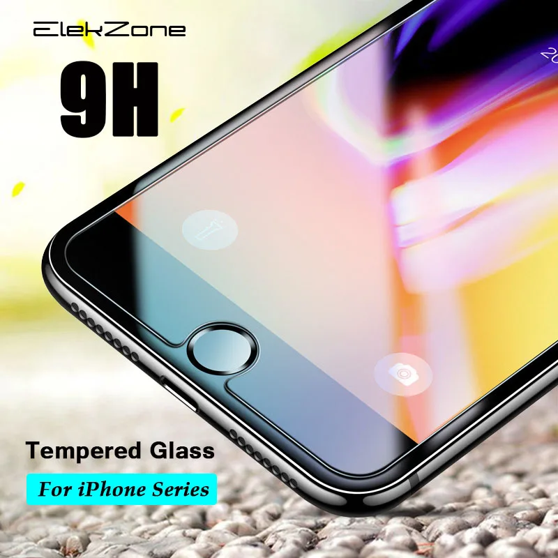 Защитное закаленное стекло для iphone 6 7 X 6s 8 plus XS max XR glass x экрана MAX|Защитные стёкла и