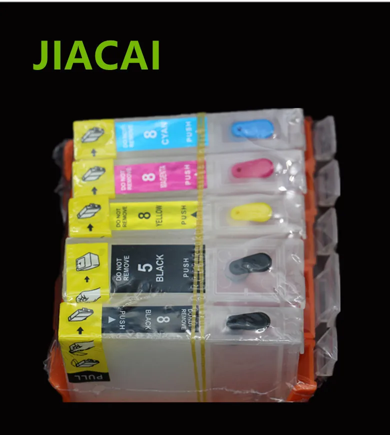 

1Set Refillable Ink Cartridge For CANON PIXMA IP4200 IP4500 IP5300 IP4200 IP4300 Pro9000/PIXMA MP970 IX4000 IX5000 IP4500 IP3300