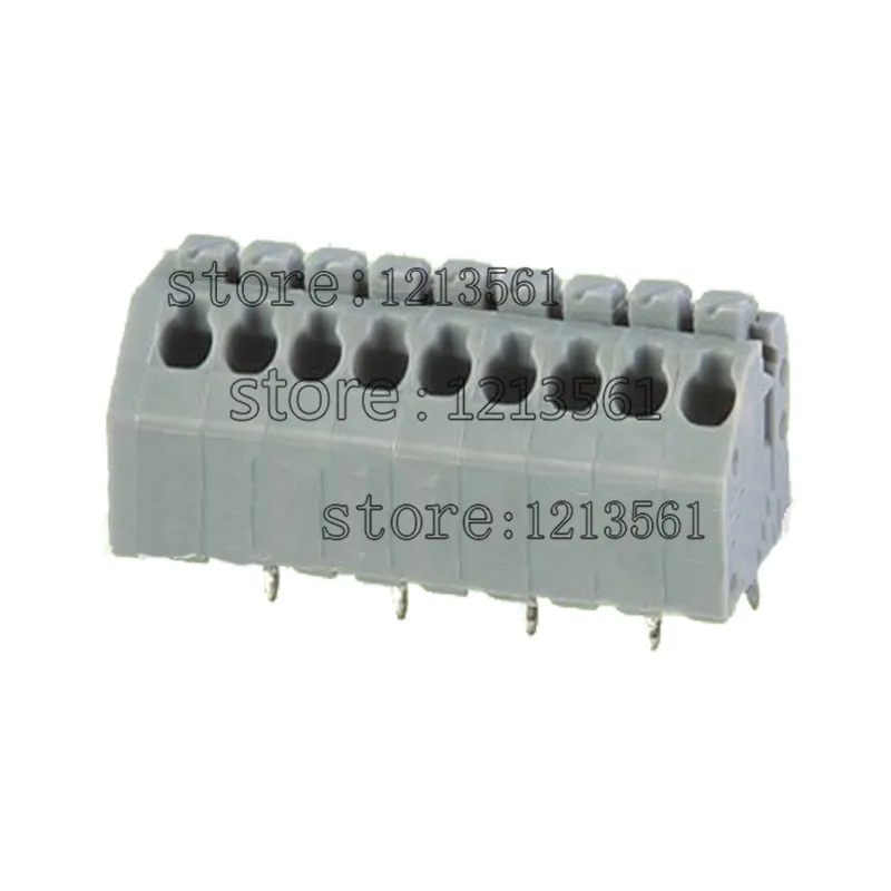 

KF240-2.5/2.54mm PCB Spring terminal block ,pitch 2.5mm/2.54mm with RoHs