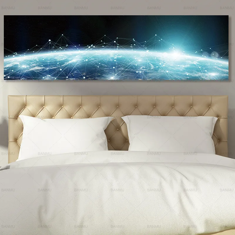 

canvas painting wall picture art prints universe on canvas and posters wall art picture decoration for living room no frame