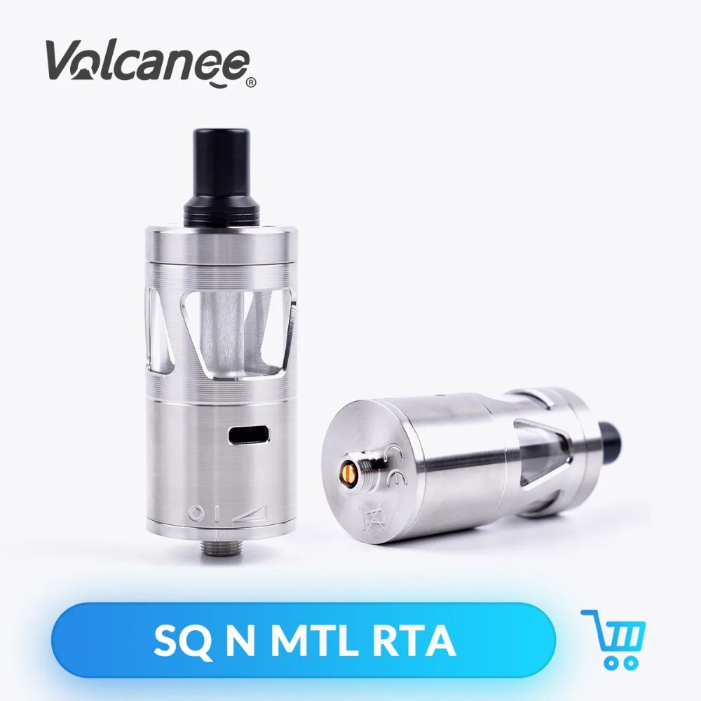 

ShenRay SQ N MTL RTA Tank DL Atomizer 24mm 5ml Capacity for 510 Thread Box Mod Electronic Cigarette Vaporizer Kit Vape Atomizer