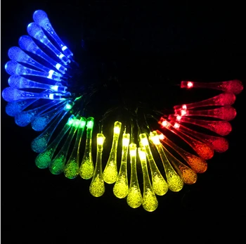 

Solar Drops decorative string lights Garden Party celebration wedding celebration Christmas decorative light string color