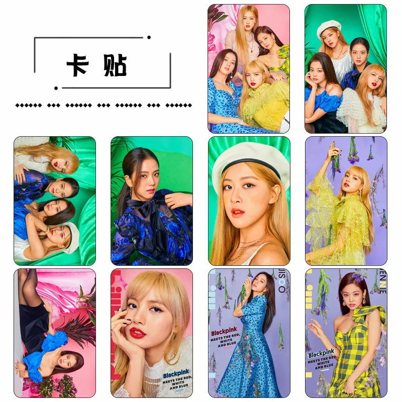 

[MYKPOP]BLACKPINK Crystal Card 10pcs/Set KPOP Fans Collection SA19041715
