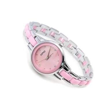 Kimio, брендовые часы с бриллиантами, женские, дамские, полностью стальные, под Серебряное платье, женские, для девушек, кварцевые часы, браслет, наручные часы с коробкой
