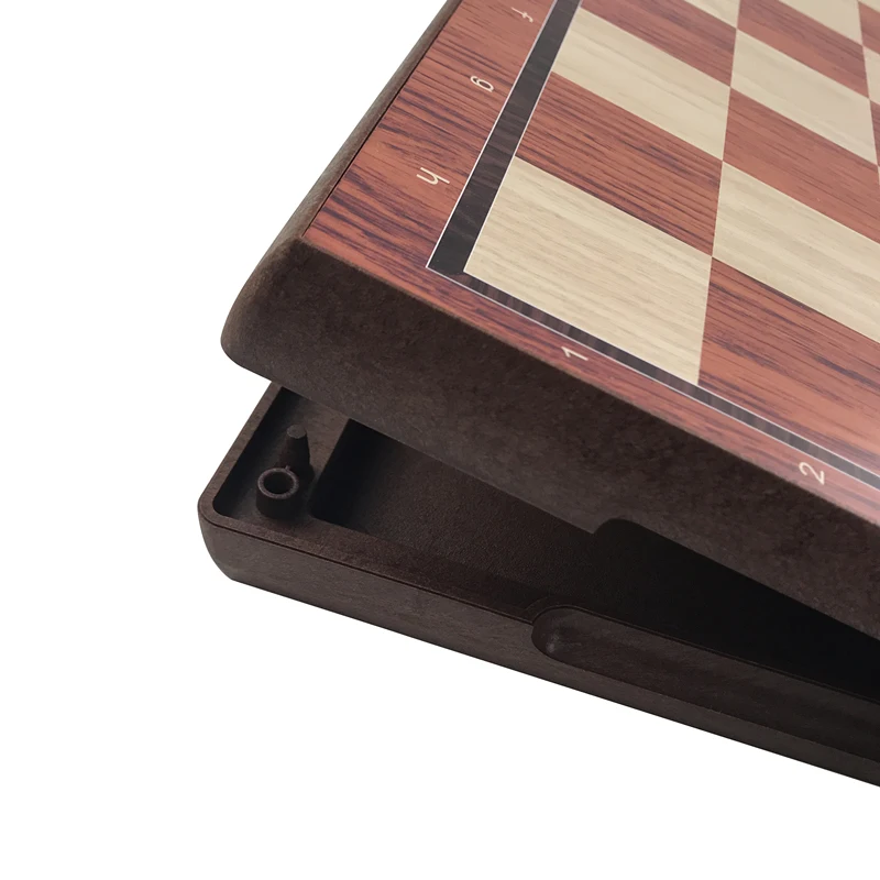 High Quality Magnetic Chess Large High-grade Imitation Mahogany Chess Wood Toy Plastic High Impact Plastic Yernea
