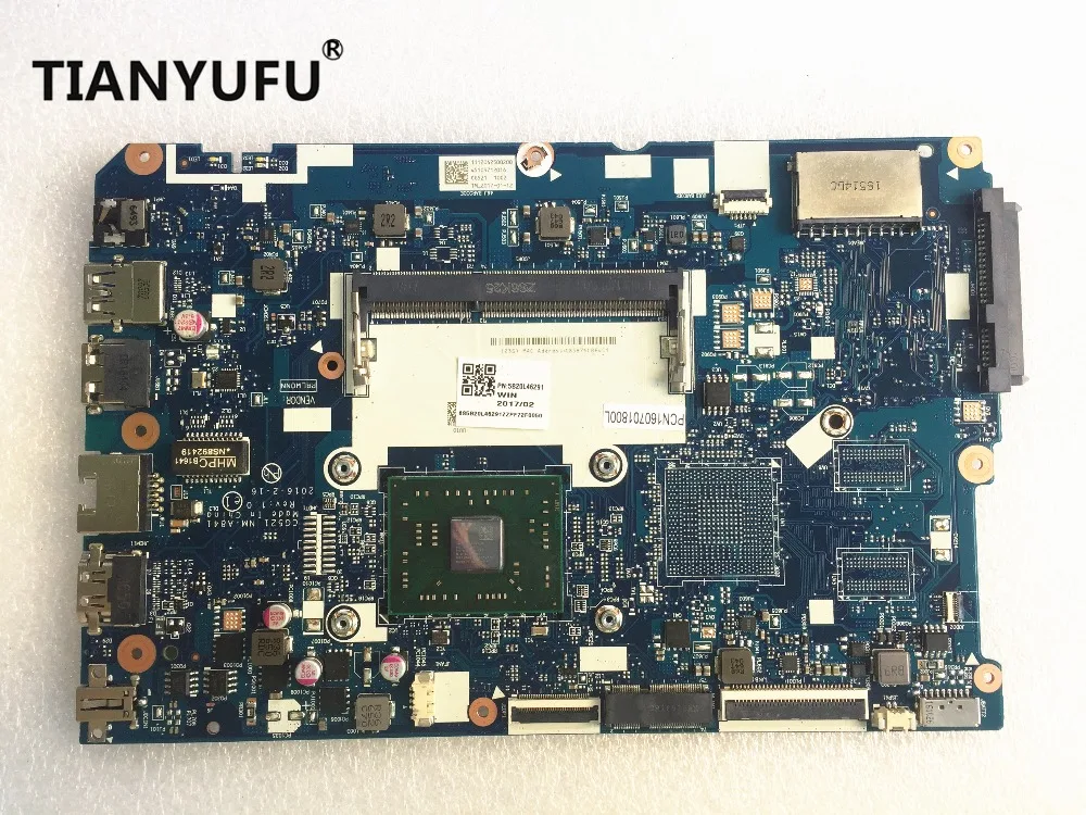 

CG521 NM-A841 motherboard for Lenovo 110-15ACL notebook motherboard CPU E2-7110 R5 M430 2G DDR3 100% test work