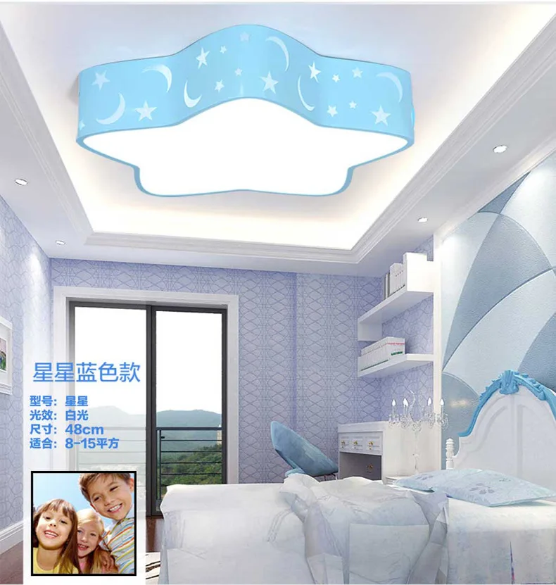 Luzes de Teto Lâmpadas dos Desenhos Animados para o Quarto das Meninas dos Meninos Lâmpada do Quarto do Bebê Crianças Luminária Iluminação Teto Criança Varanda Lamparas Led 14 Luzes e Iluminação