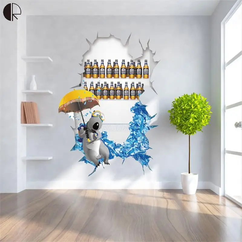cool home wall decorative diy 3d wall sticker for living room creative home decor vinyl wall decal mural poster hh1318 - Cool Wall Decor cool home wall decorative diy 3d wall sticker for living room creative home decor vinyl wall decal mural poster hh1318 - Cool Wall Decor