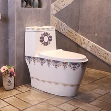 В европейском стиле для туалета сиденье спрей туалетный сифон Тип брызговик фарфоровый керамический туалет белый