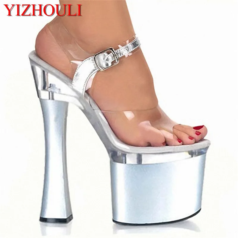 

Fashionable Shining Women's 18CM High Heel Platforms Pole Dance / Performance / Star / Model Shoes Wedding Shoes