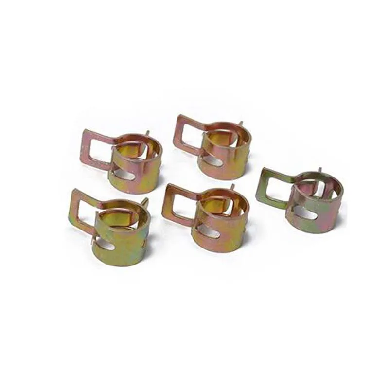 60Pcs Hose Spring Clips 6 15mm Spring Steel Clip for Fuel Oil Pipe Tube