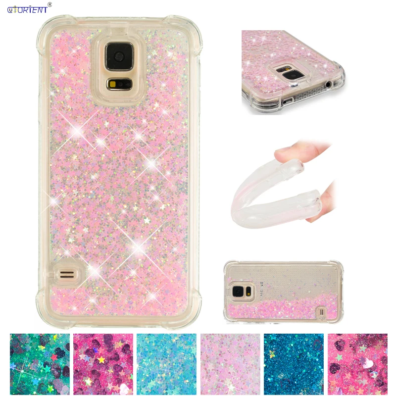 For Samsung S5 neo S 5 G903 G900f G903F Dynamic Liquid Quicksand Cases for sm-g900f sm-g903f G900H SM G900FD Cover | Мобильные