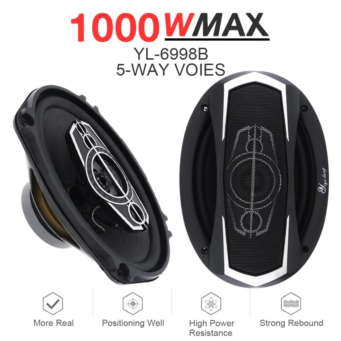 5 way 6x9 car speakers Clearance